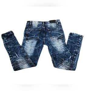 SOUTHPOLE Men's Blue Denim Skinny Jeans Size‎ 32x32